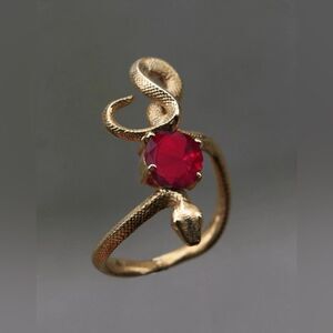 snake ring A674